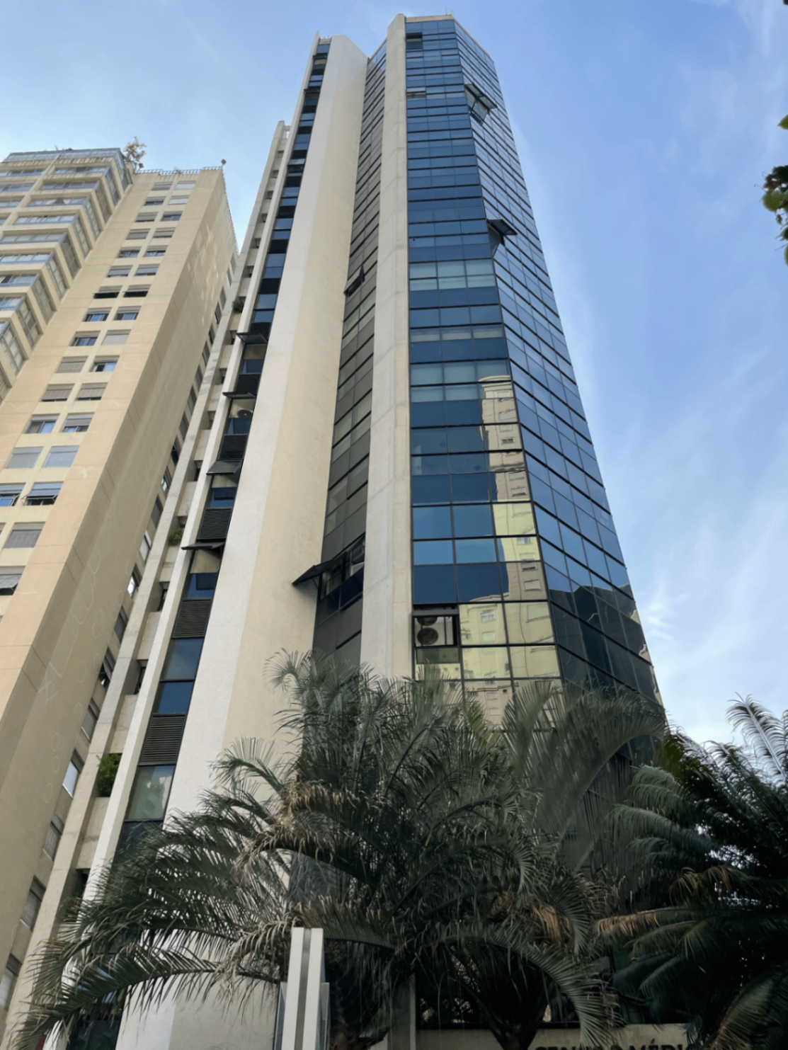 Fachada do prédio do consultório